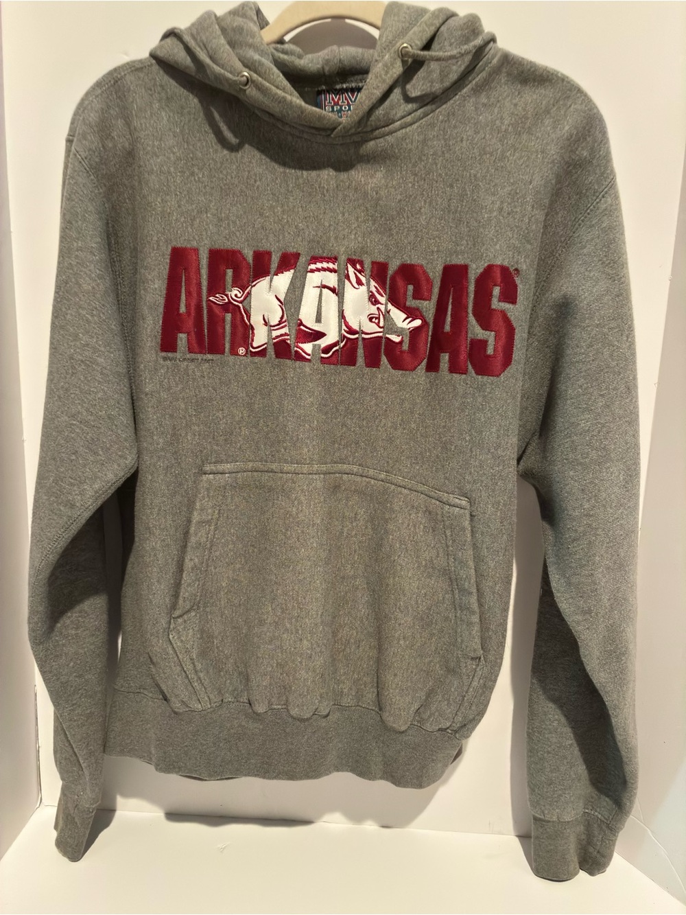 Rare Vintage 1997 Arkansas Razorbacks Pullover Hoodie. Great Condition!